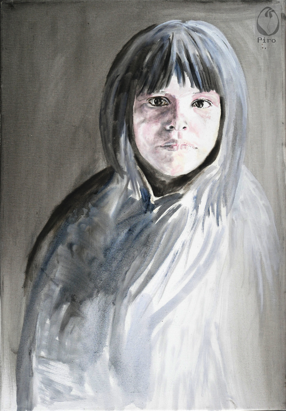 oil on canvas - olio su tela di Piro